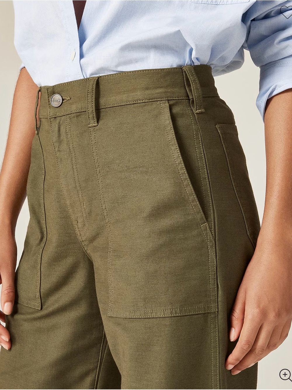 J.Crew Camp-pocket wide-leg pant Size 32 - Picture 6 of 7